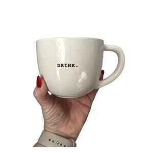 Vintage Rare Early Rae Dunn Drink Typewriter Mug Artisan Collection Ceramic